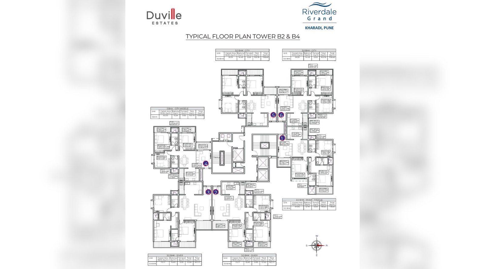 Duville-Riverdale-Grand-Typical-Floor-Plan-B3-B4